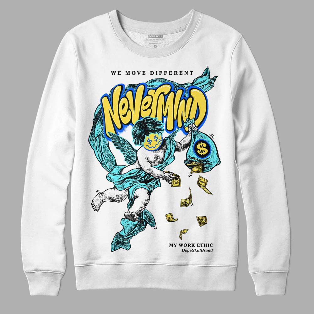 Aqua 5s superstreetwear Sweatshirt Nevermind Graphic