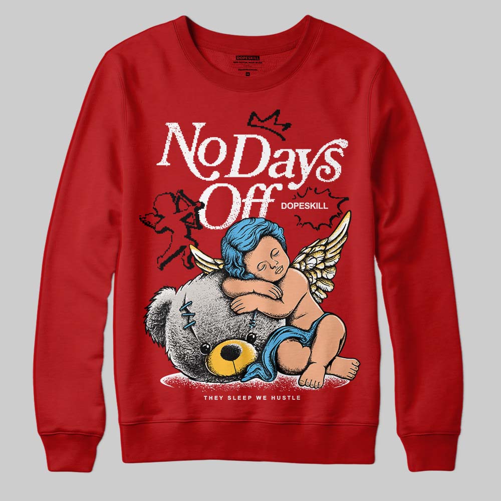 Brick By Brick 4s superstreetwear Sweatshirt New No Days Off Graphic