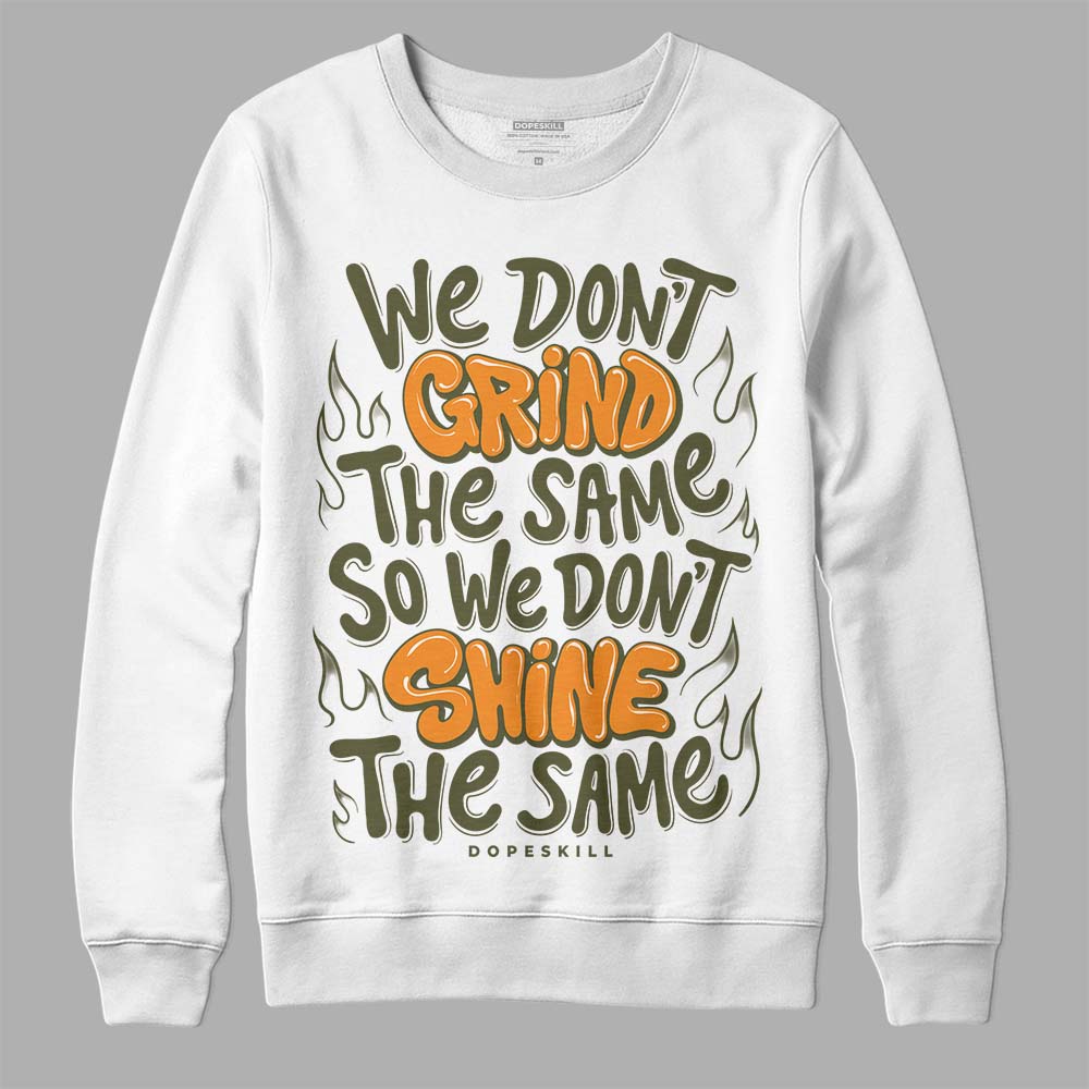 Olive 5s superstreetwear Sweatshirt Grind Shine Graphic
