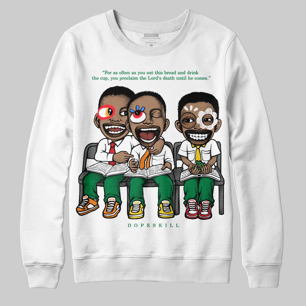 Lucky Green 5s superstreetwear Sweatshirt First Sunday Graphic