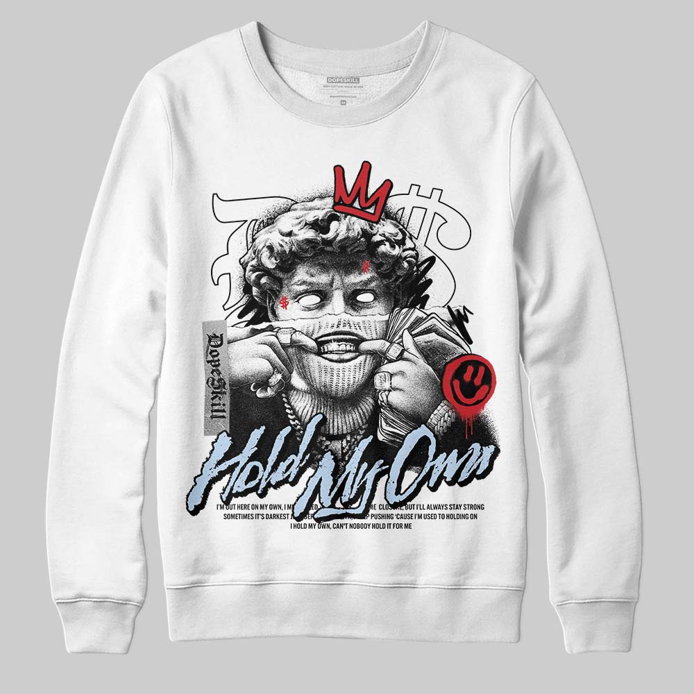 Black Metallic Reimagined 5s superstreetwear Sweatshirt In My Way Graphic