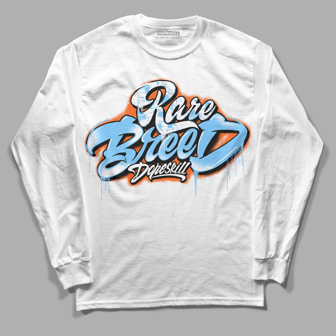Dunk Low Futura University Blue superstreetwear Long Sleeve T-Shirt Rare Breed Type Graphic