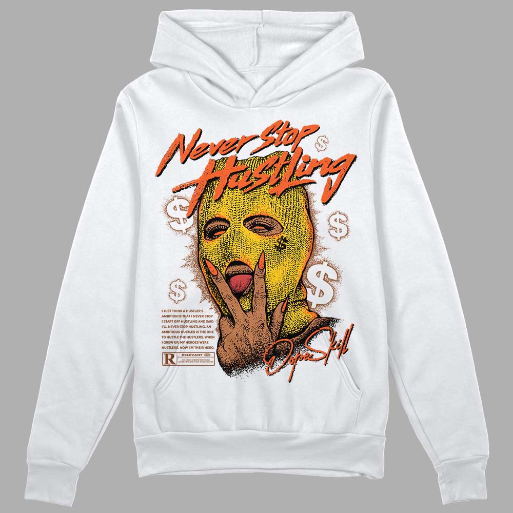 Yellow Collection superstreetwear Hoodie Sweatshirt Never Stop Hustling Graphic