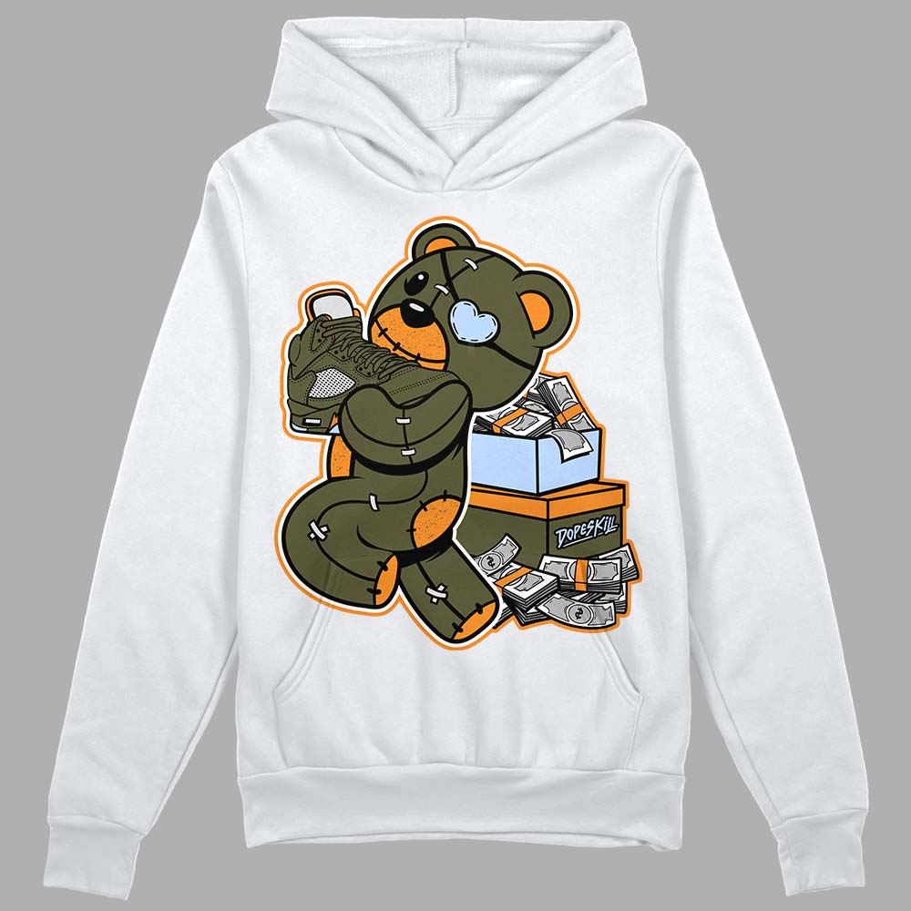 Olive 5s superstreetwear Hoodie Sweatshirt Bear Steals Sneaker Graphic