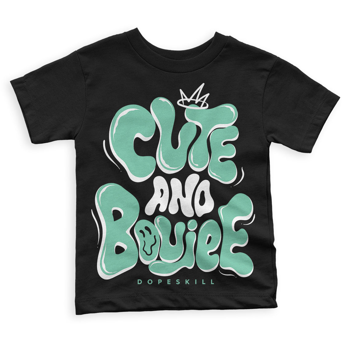 Green Glow 3s superstreetwear Toddler Kids T-shirt Cute and Boujee Graphic