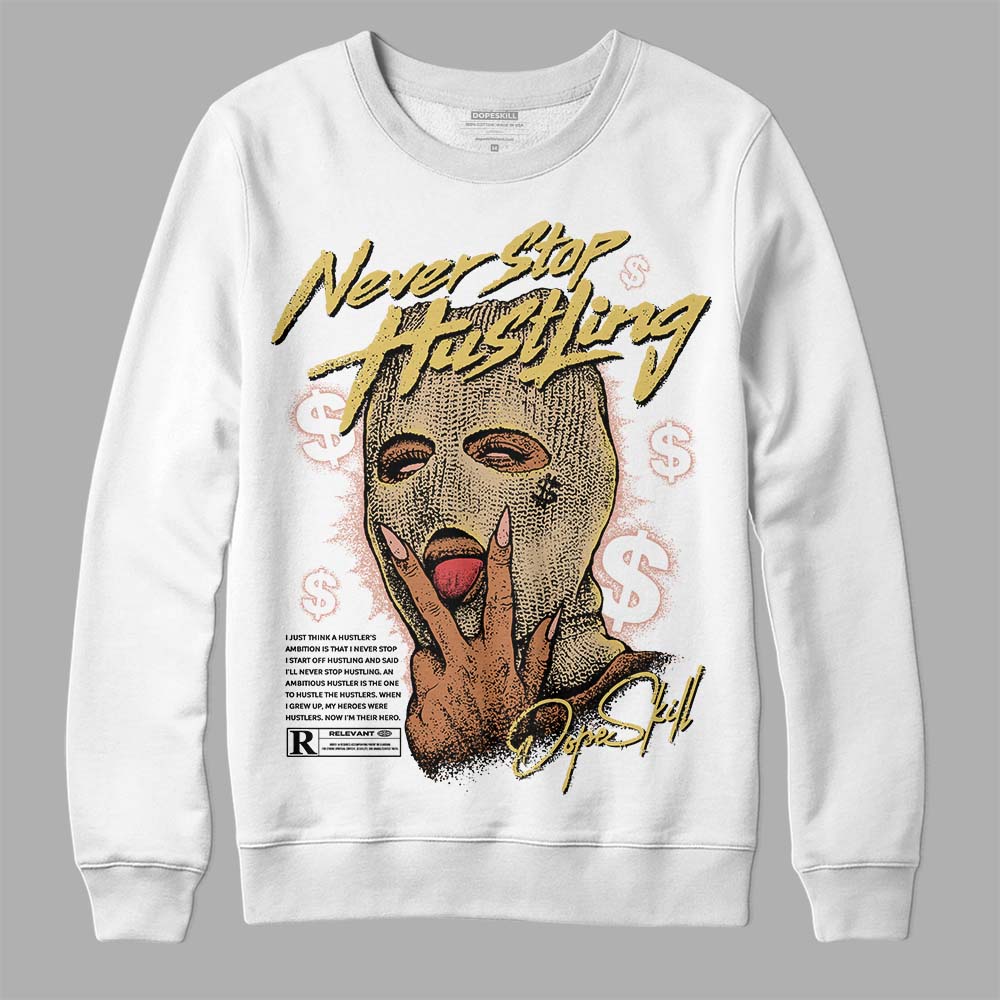TAN Collection superstreetwear Sweatshirt Never Stop Hustling Graphic