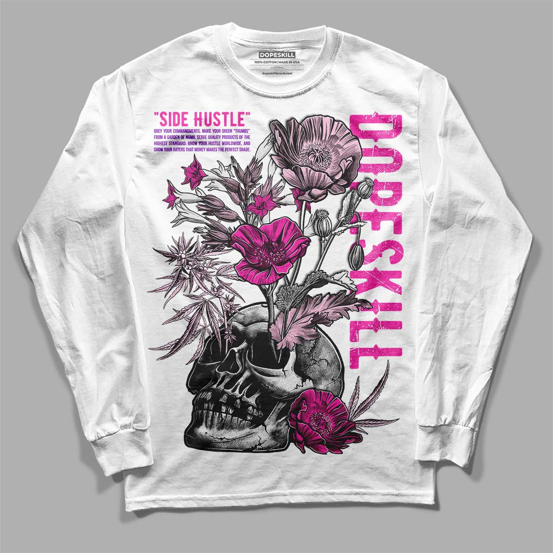 Triple Pink Dunk Low superstreetwear Long Sleeve T-Shirt Side Hustle Graphic