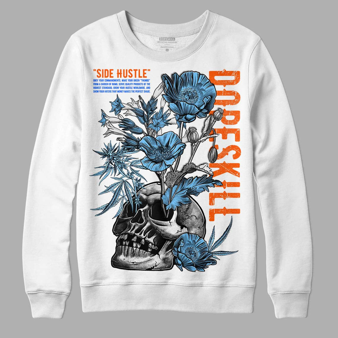 Dunk Low Futura University Blue superstreetwear Sweatshirt Side Hustle Graphic