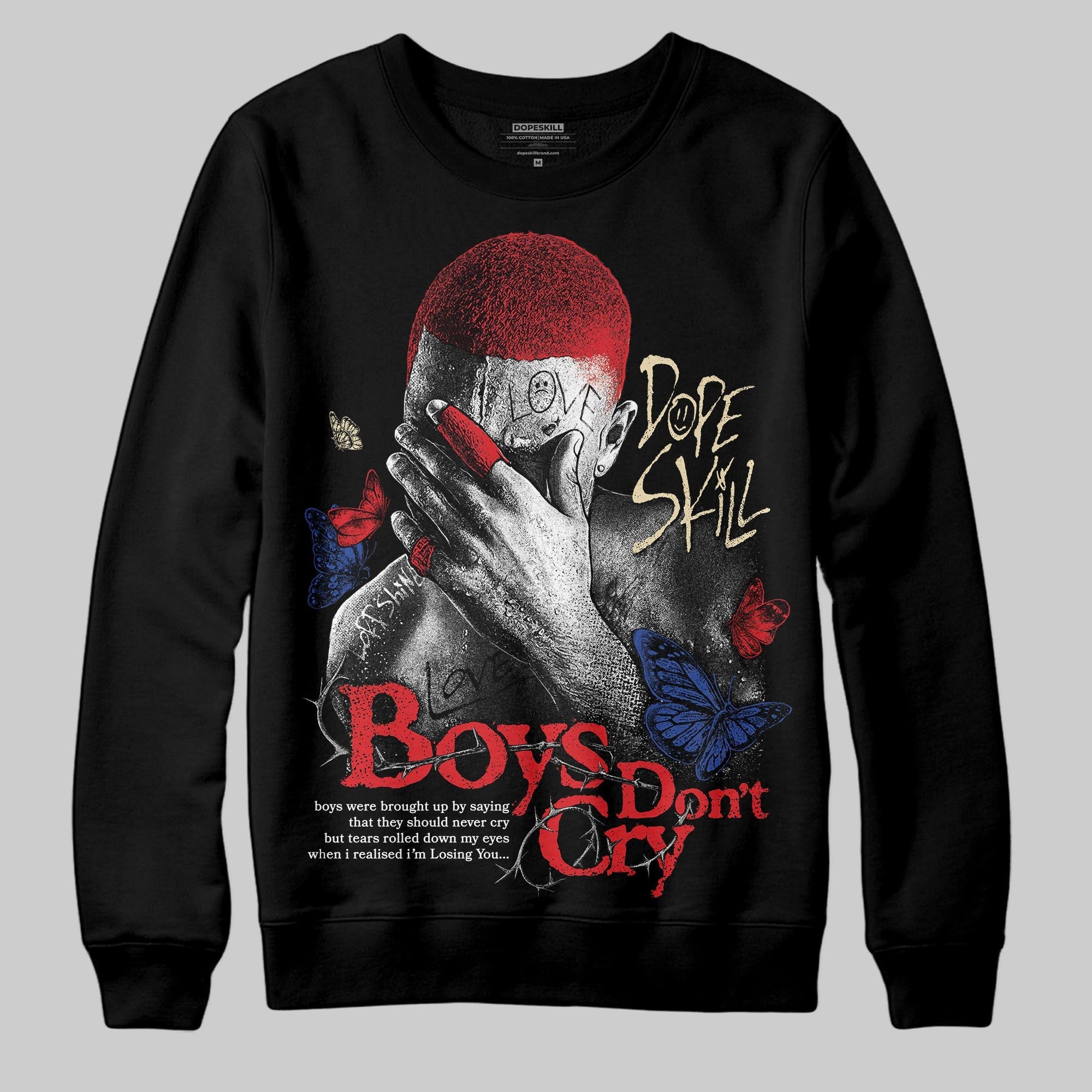 Seoul 2.0 3s superstreetwear Sweatshirt Boys Don't Cry Graphic