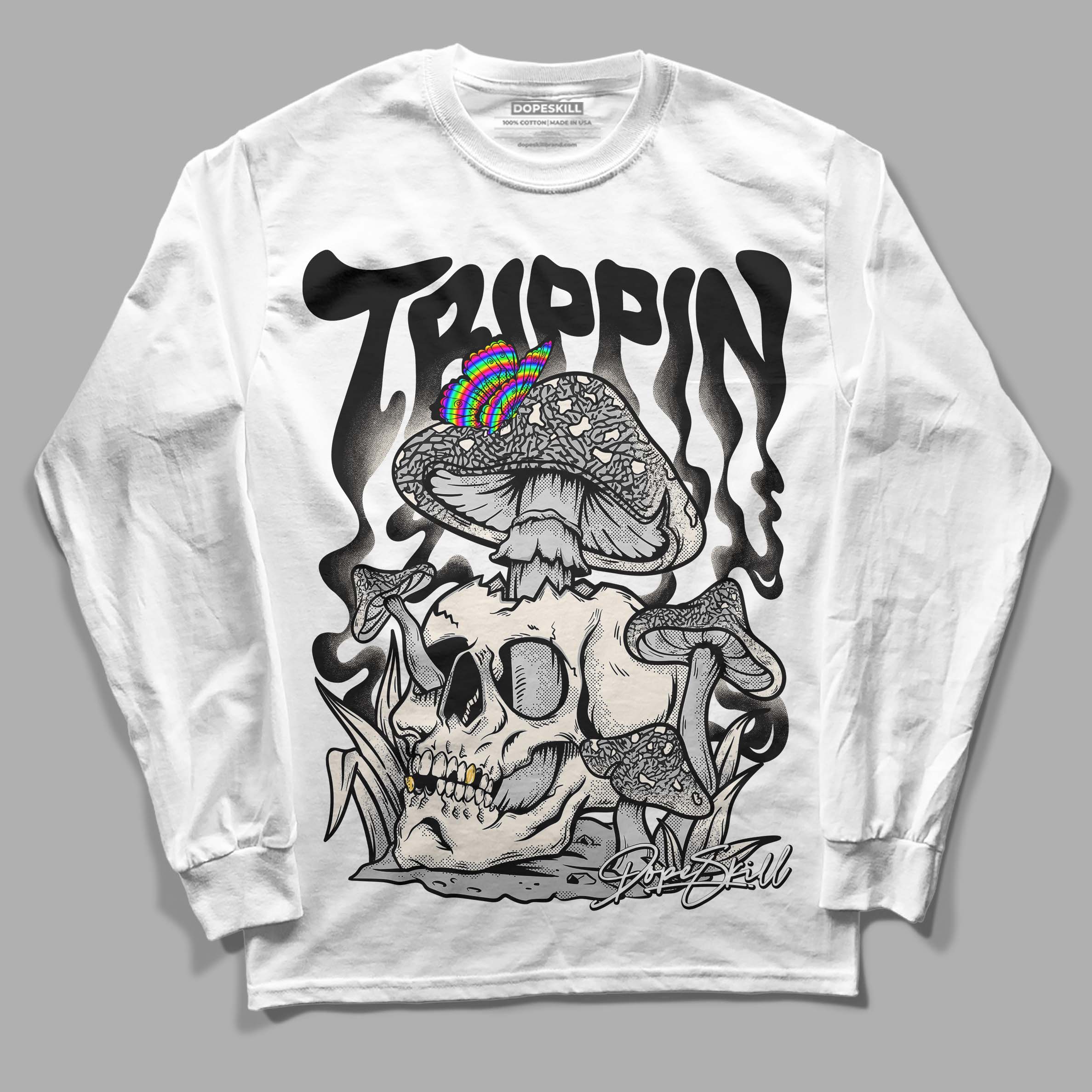 Off Noir 3s superstreetwear Long Sleeve T-Shirt Trippin Graphic