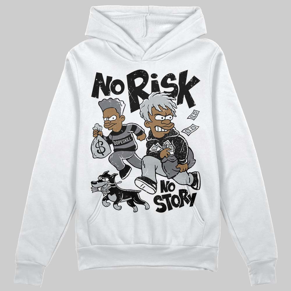 Fear 4s superstreetwear Hoodie Sweatshirt No Risk No Story Graphic