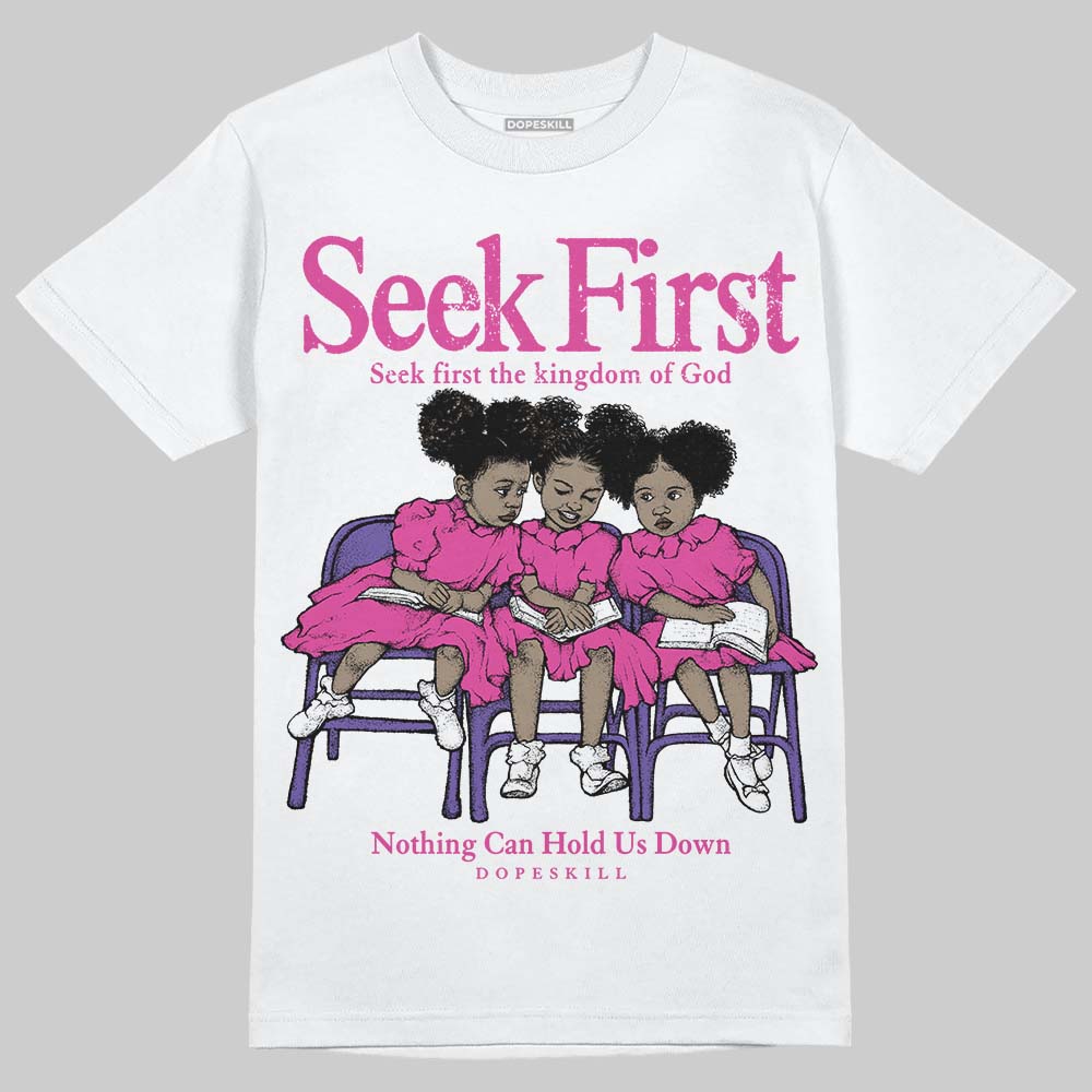 Dunk Active Fuchsia superstreetwear T-Shirt New Seek First Graphic