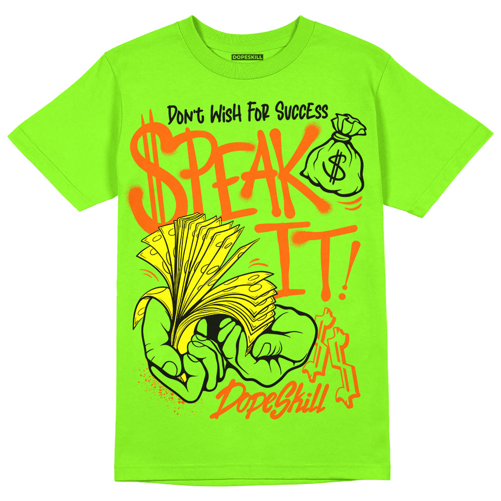 Neon Green Collection superstreetwear Neon Green T-shirt Speak It Graphic
