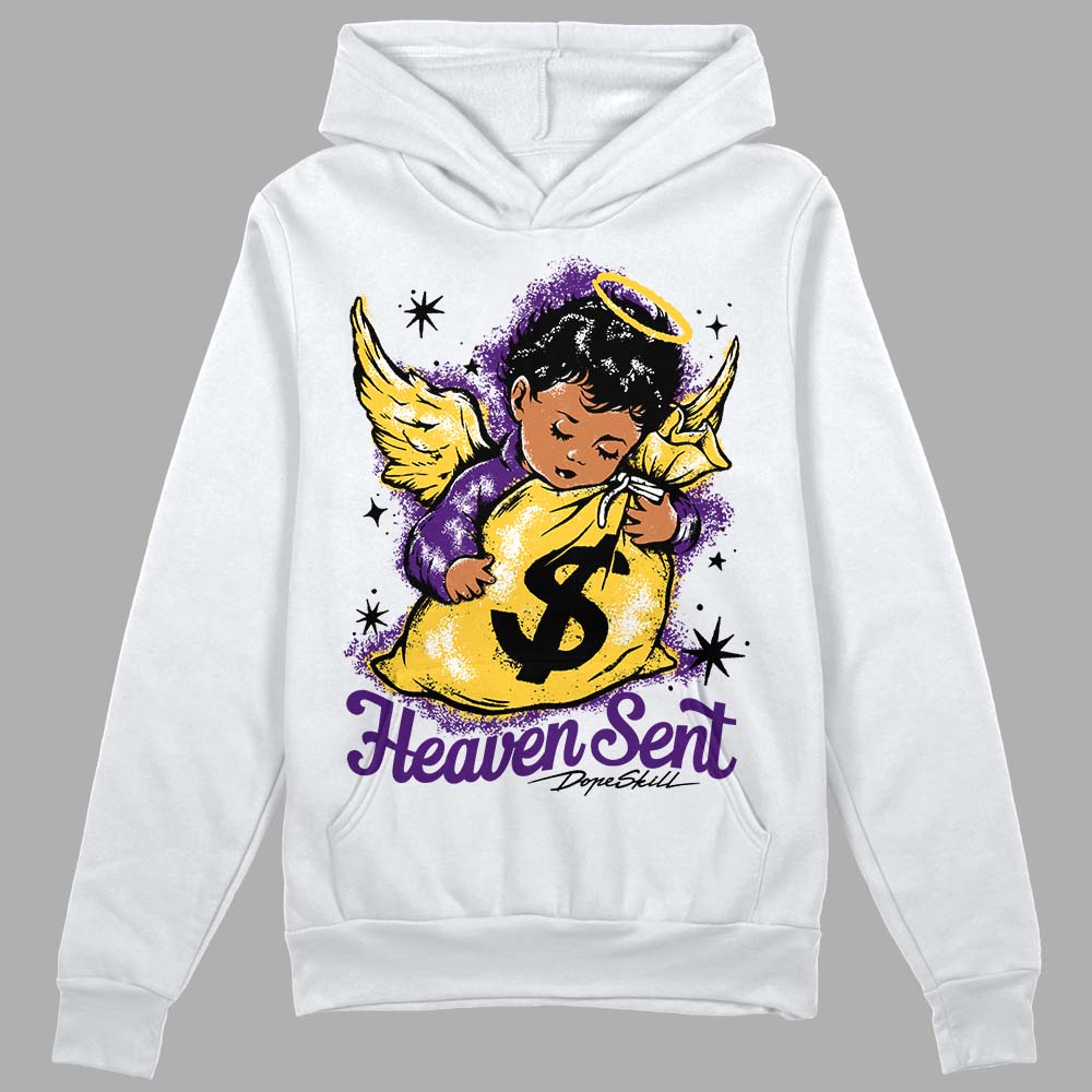 Field Purple 12s superstreetwear Hoodie Sweatshirt Heaven Sent Graphic