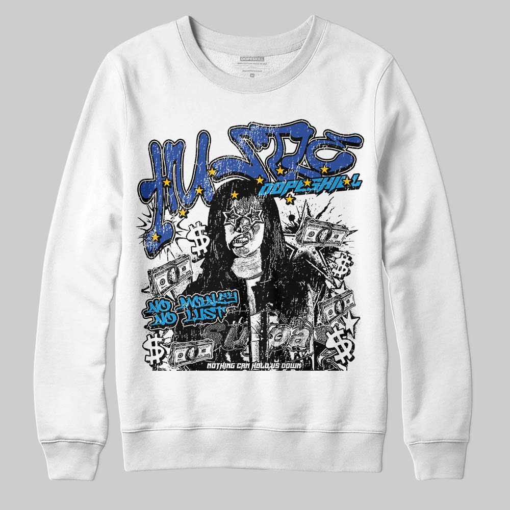 Royal Blue Collection superstreetwear Sweatshirt No Money No Lust Graphic