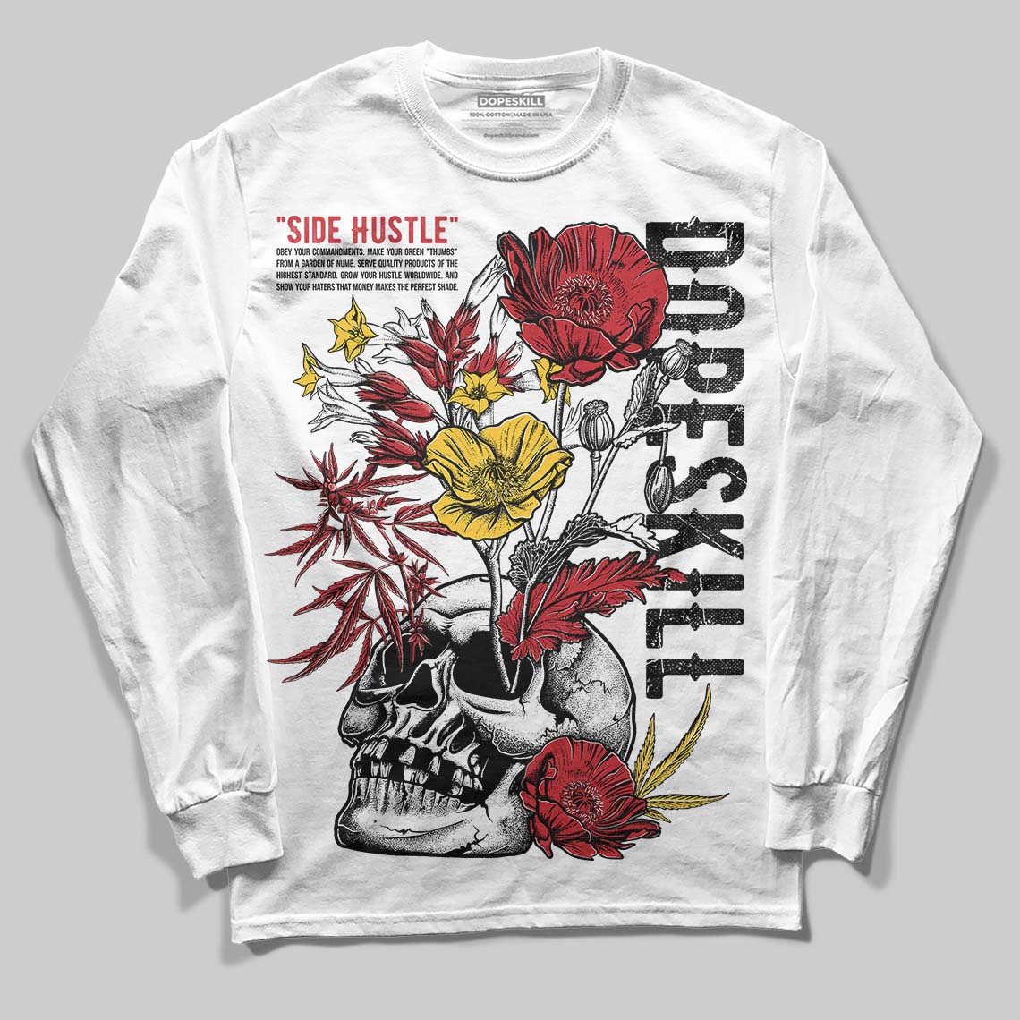 Ferrari 14s superstreetwear Long Sleeve T-Shirt Side Hustle Graphic
