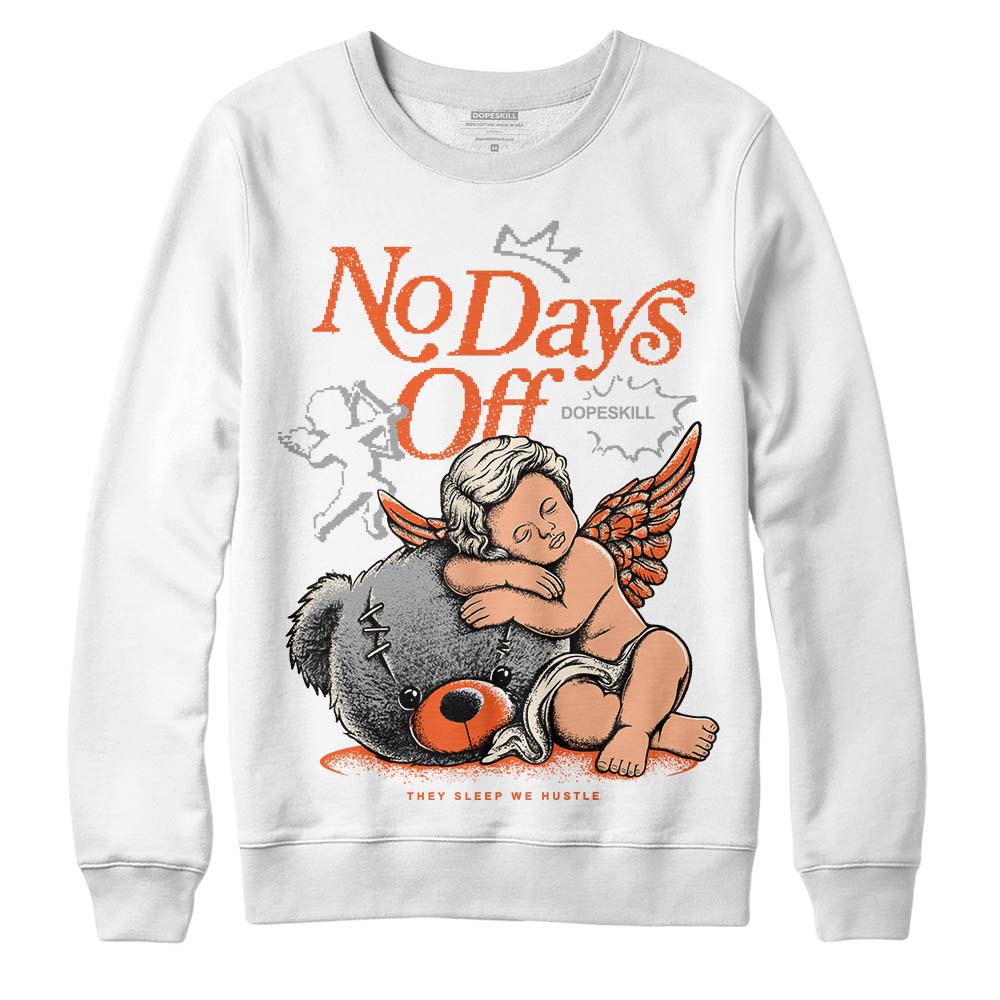 Georgia Peach 3s superstreetwear Sweatshirt New No Days Off Graphic