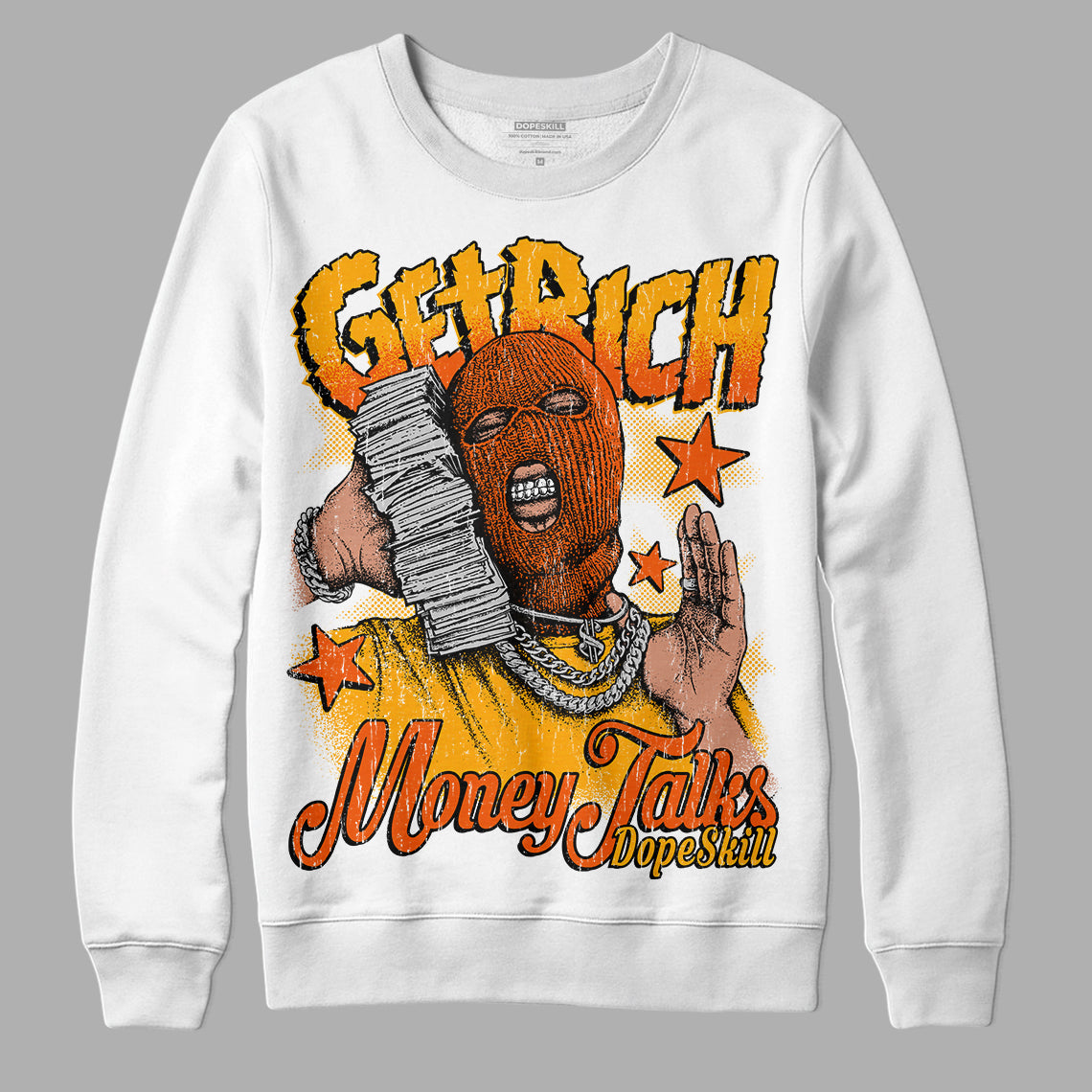 Black Taxi 12s superstreetwear Sweatshirt Get Rich Graphic