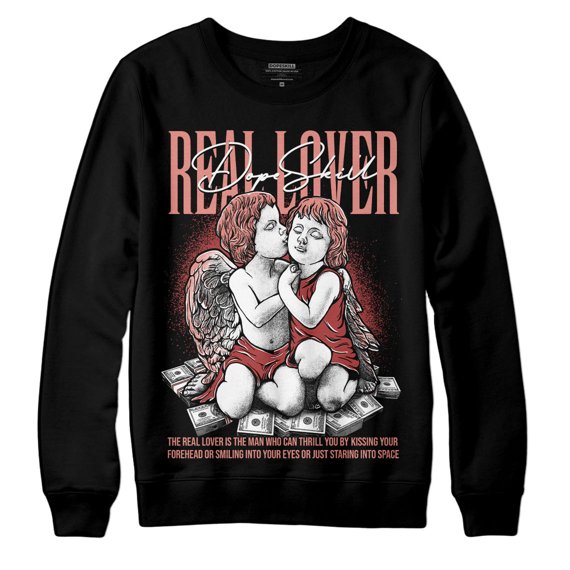 Dune Red 13s superstreetwear Sweatshirt Real Lover Graphic