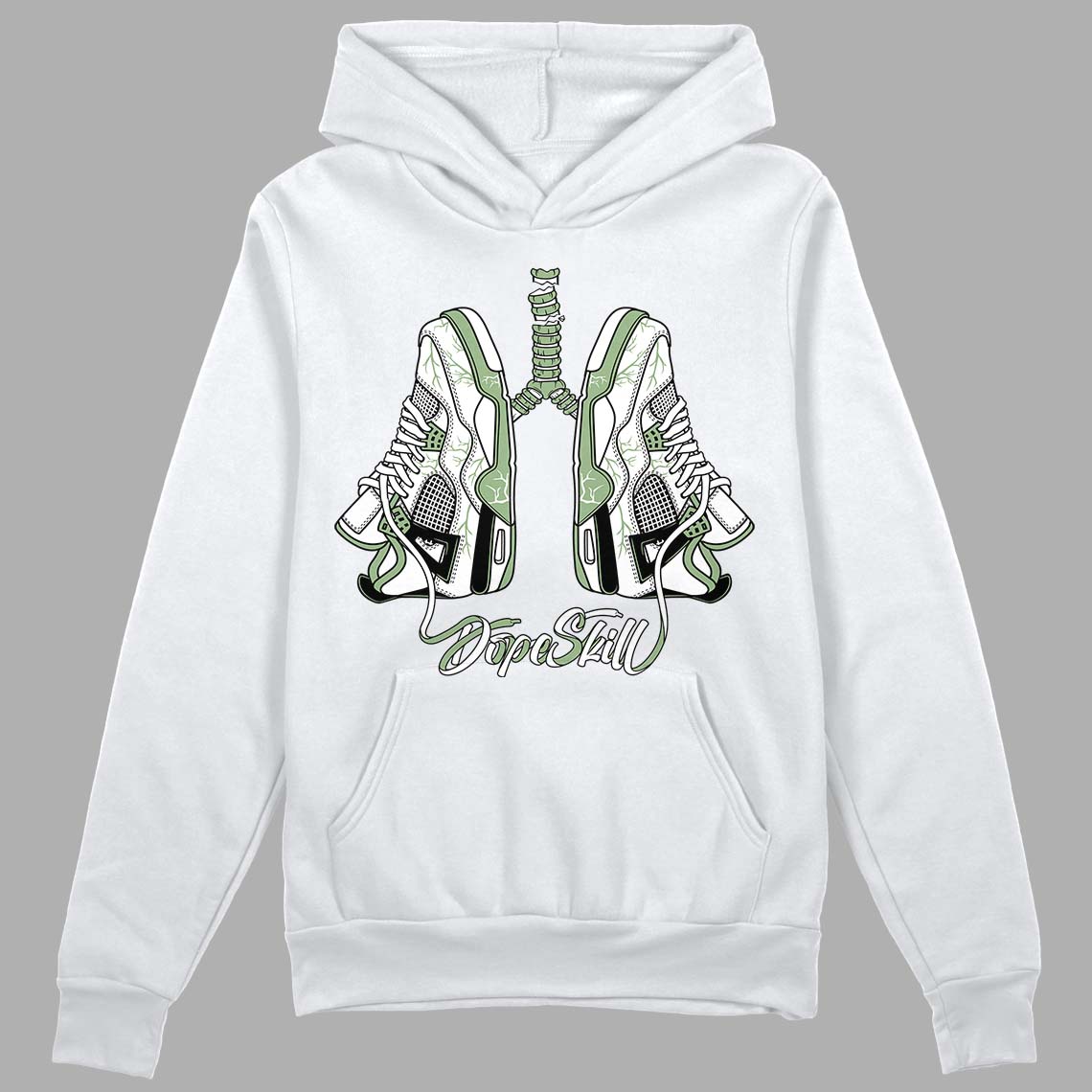 Seafoam 4s superstreetwear Hoodie Sweatshirt Breathe Graphic