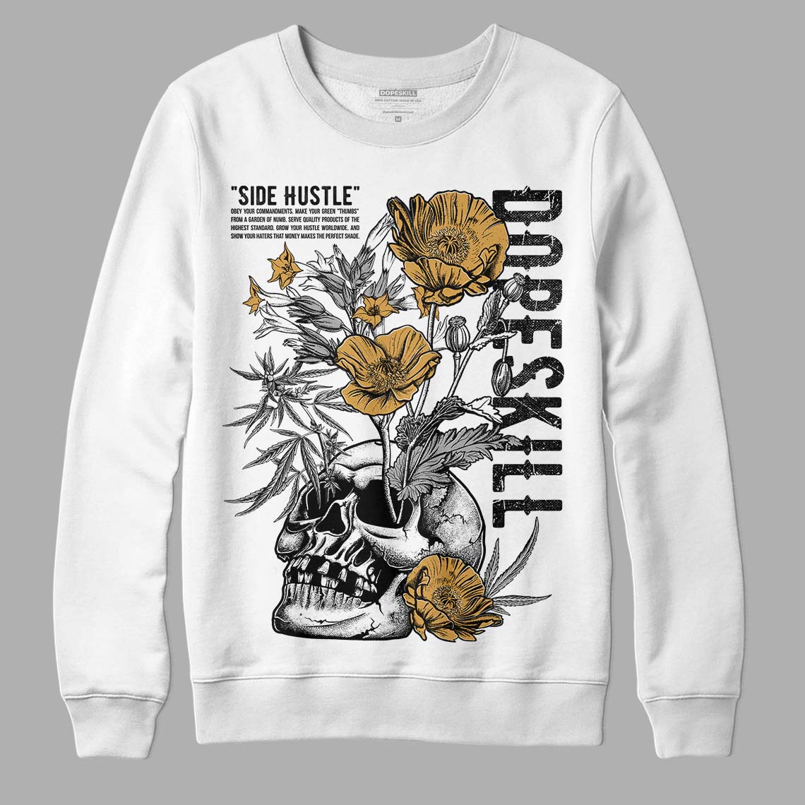 Gratitude 11s DopeSkill Sweatshirt Side Hustle Graphic