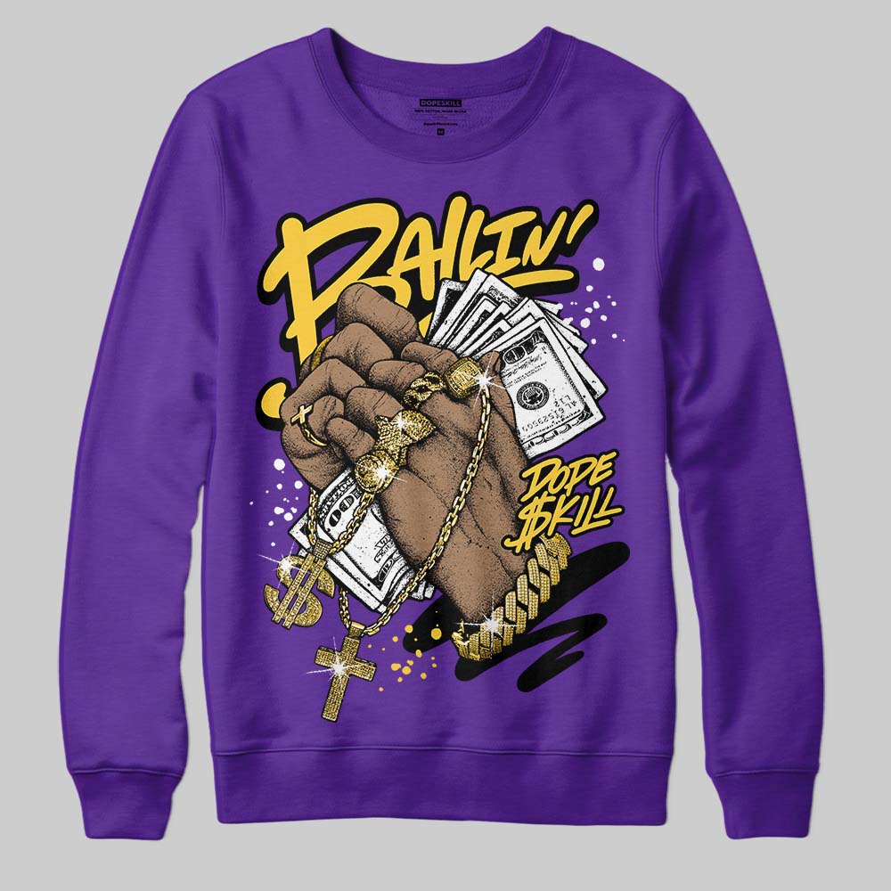 PURPLE Collection superstreetwear Sweatshirt Always Ballin' Graphic