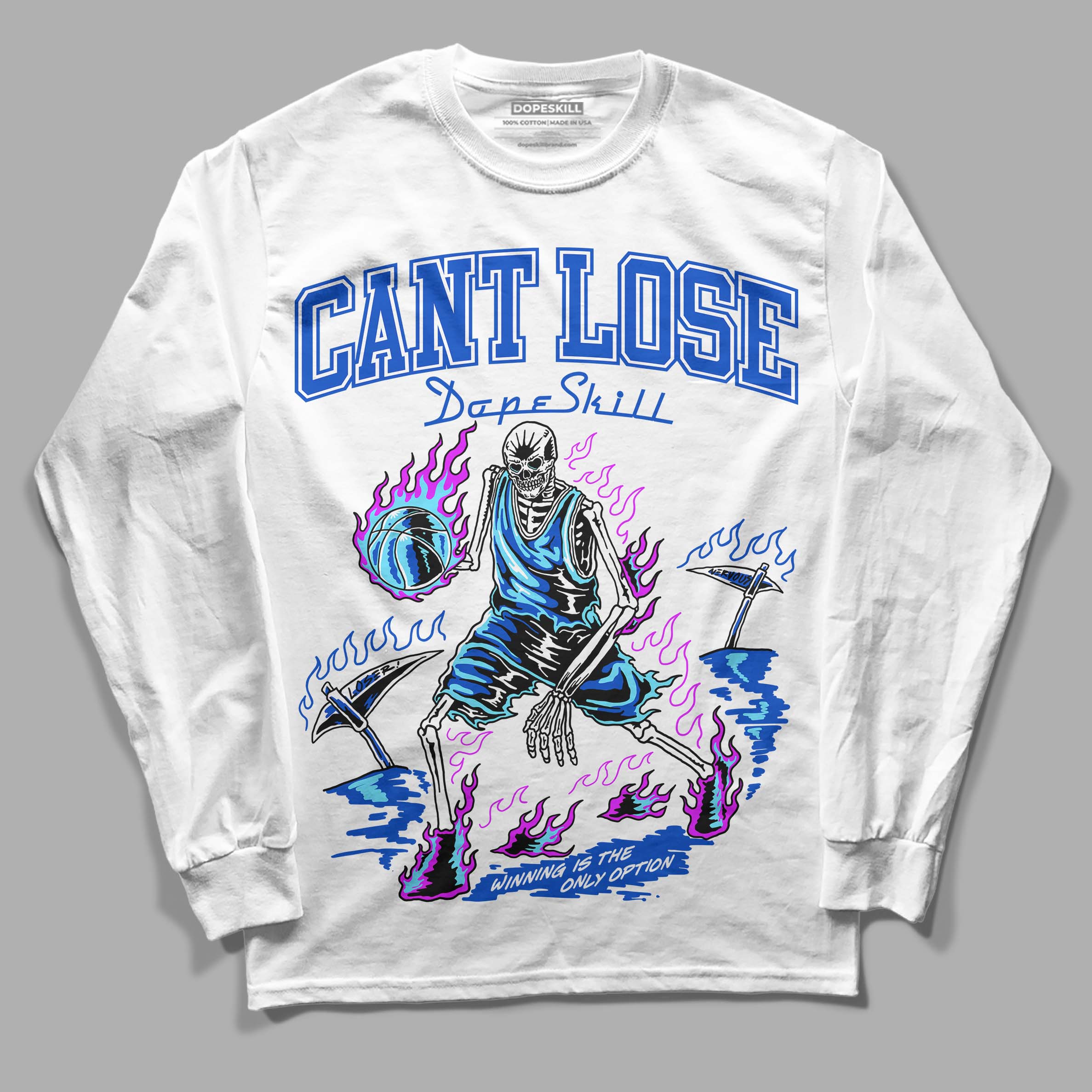SB Dunk Argon superstreetwear Long Sleeve T-Shirt Cant Lose Graphic