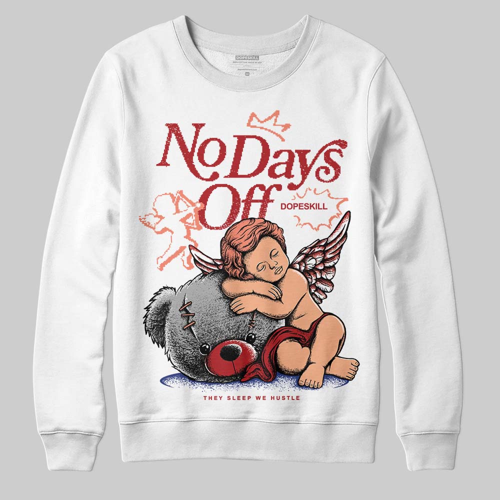 Rare Air Cinnabar 1s superstreetwear Sweatshirt New No Days Off Graphic