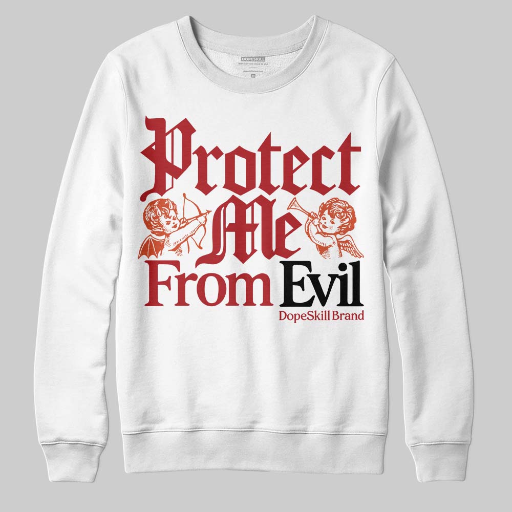 Brick By Brick 4s superstreetwear Sweatshirt Protect Me From Evil Graphic