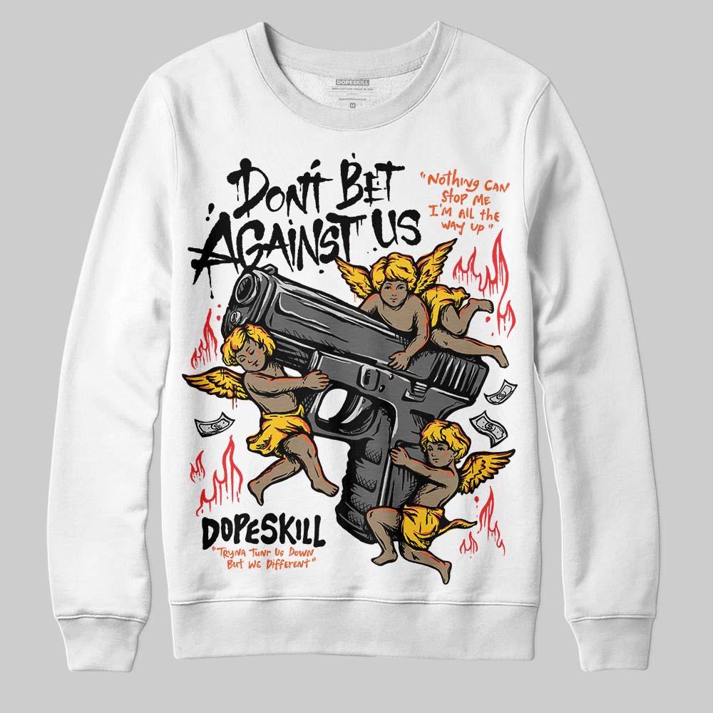 Yellow Collection superstreetwear Sweatshirt Don't Bet Against Us Graphic
