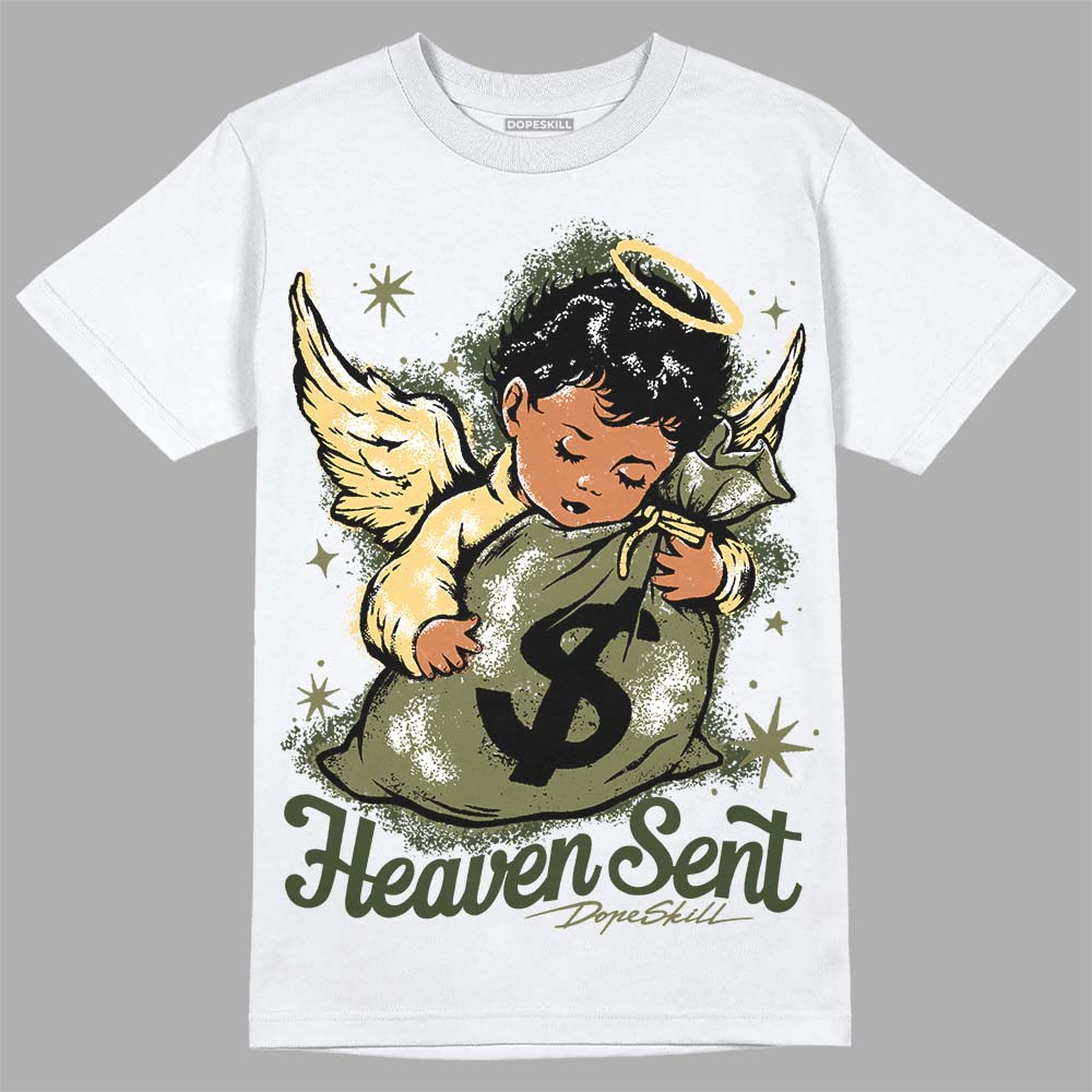 Craft Olive 4s superstreetwear T-Shirt Heaven Sent Graphic