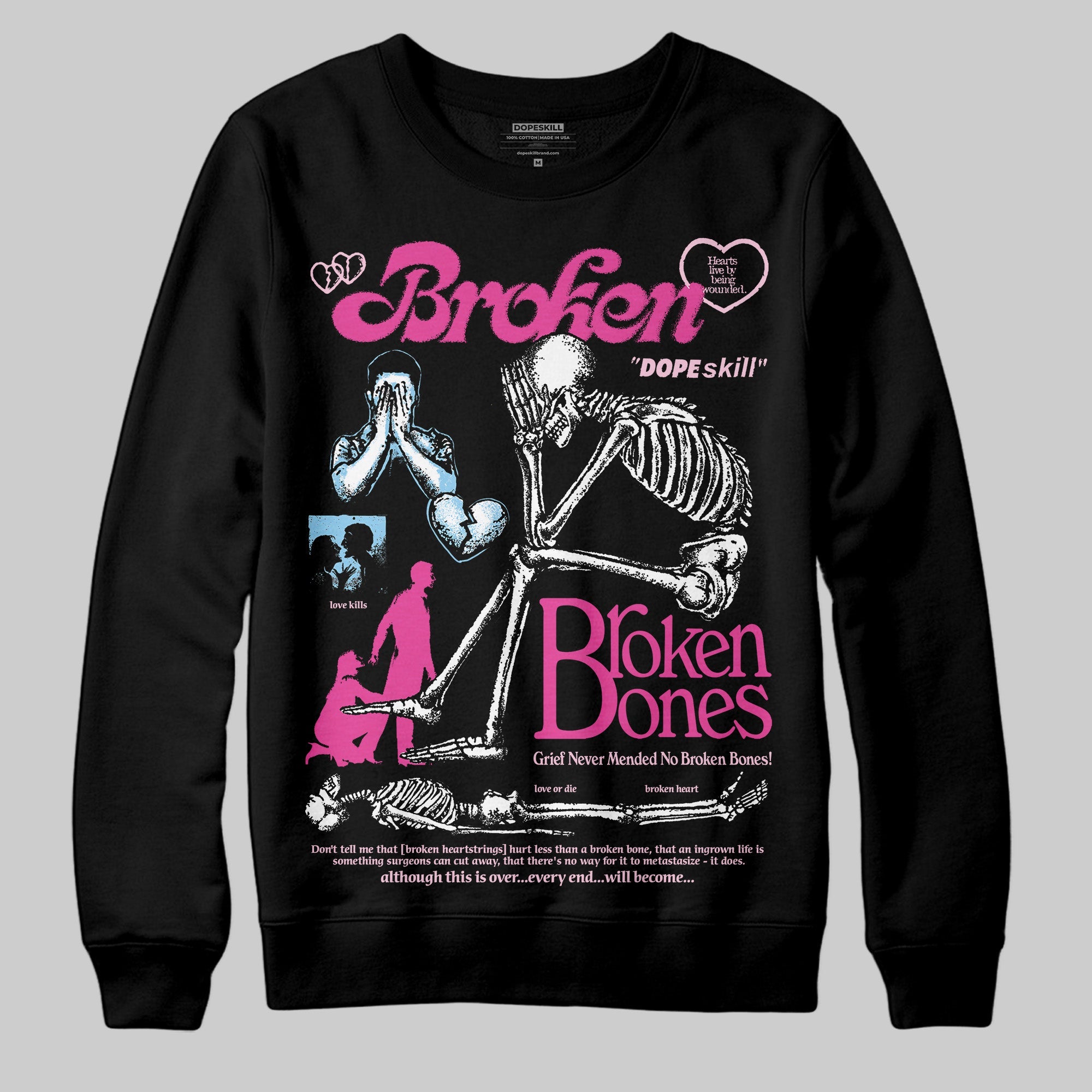 Doernbecher 6s superstreetwear Sweatshirt Broken Bones Graphic