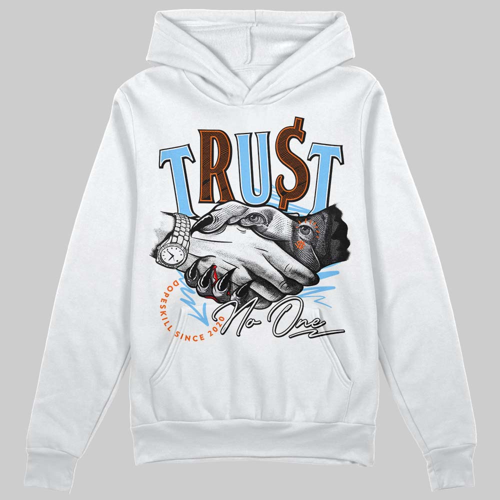 Dunk Low Futura University Blue superstreetwear Hoodie Sweatshirt Trust No One Graphic