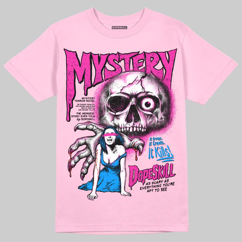 Pink Collection superstreetwear Pink T-shirt Mystery Ghostly Grasp Graphic