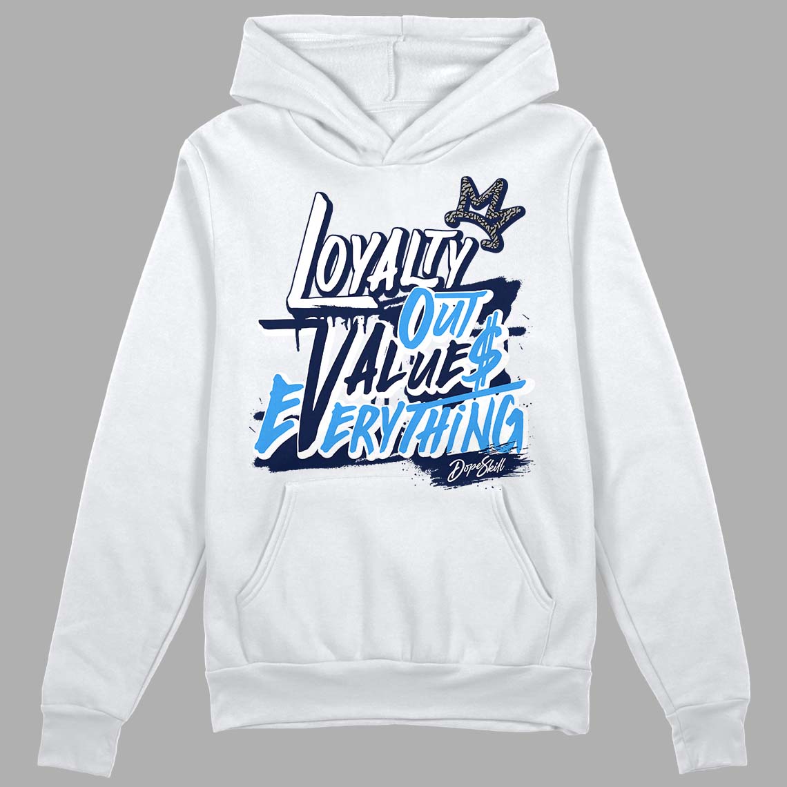 Midnight Navy 3s superstreetwear Hoodie Sweatshirt LOVE Graphic