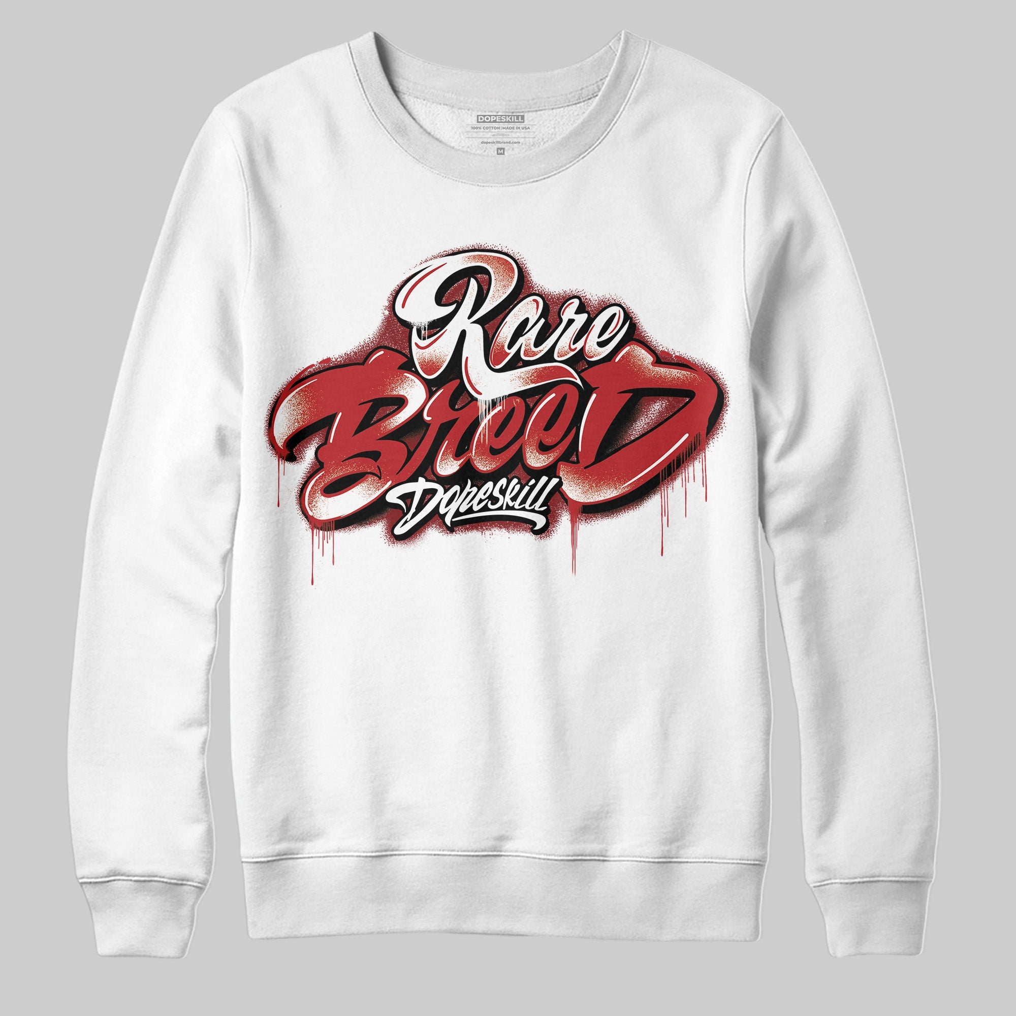 Flu Game 12s superstreetwear Sweatshirt Rare Breed Type Graphic