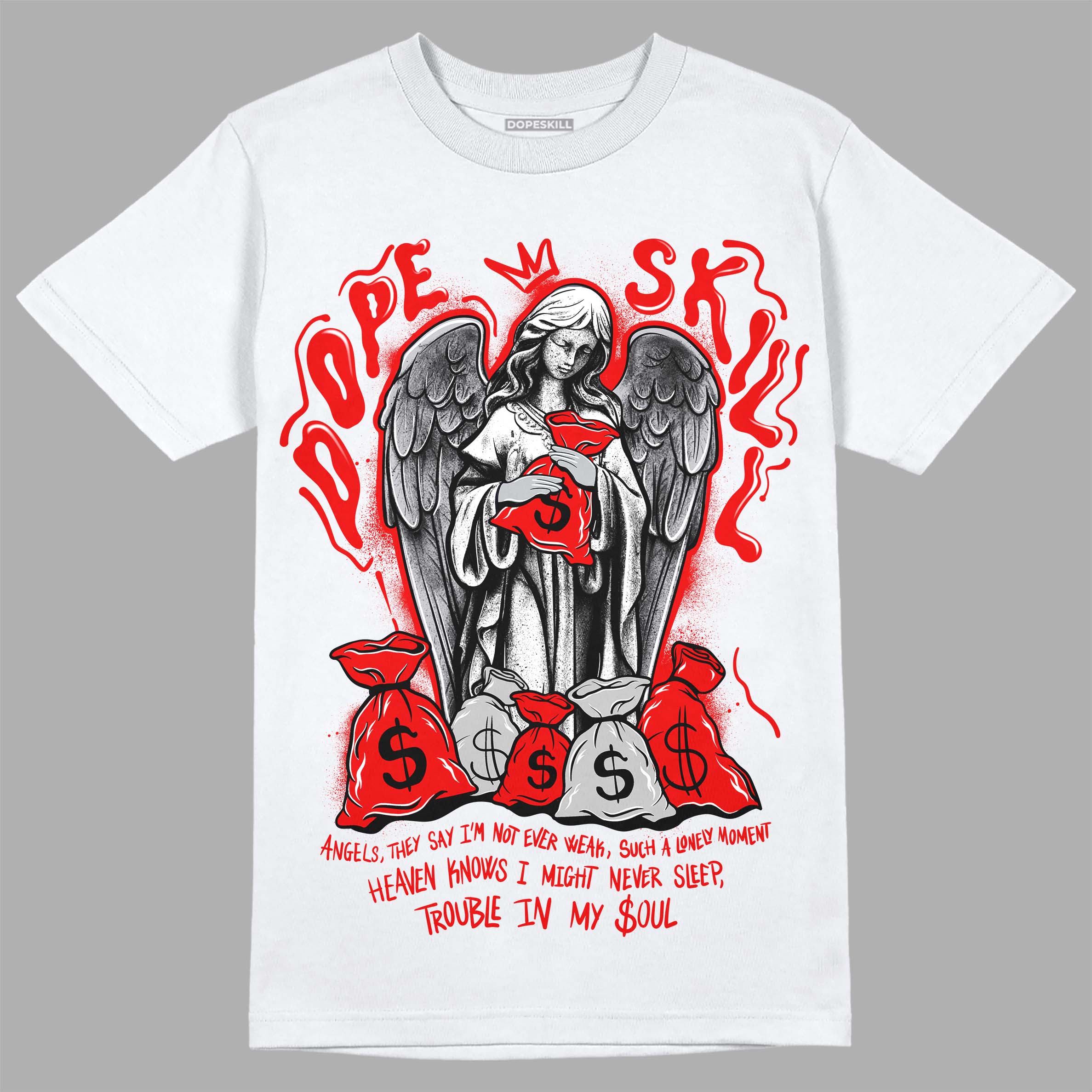 Cherry 12s superstreetwear T-Shirt Angels Graphic