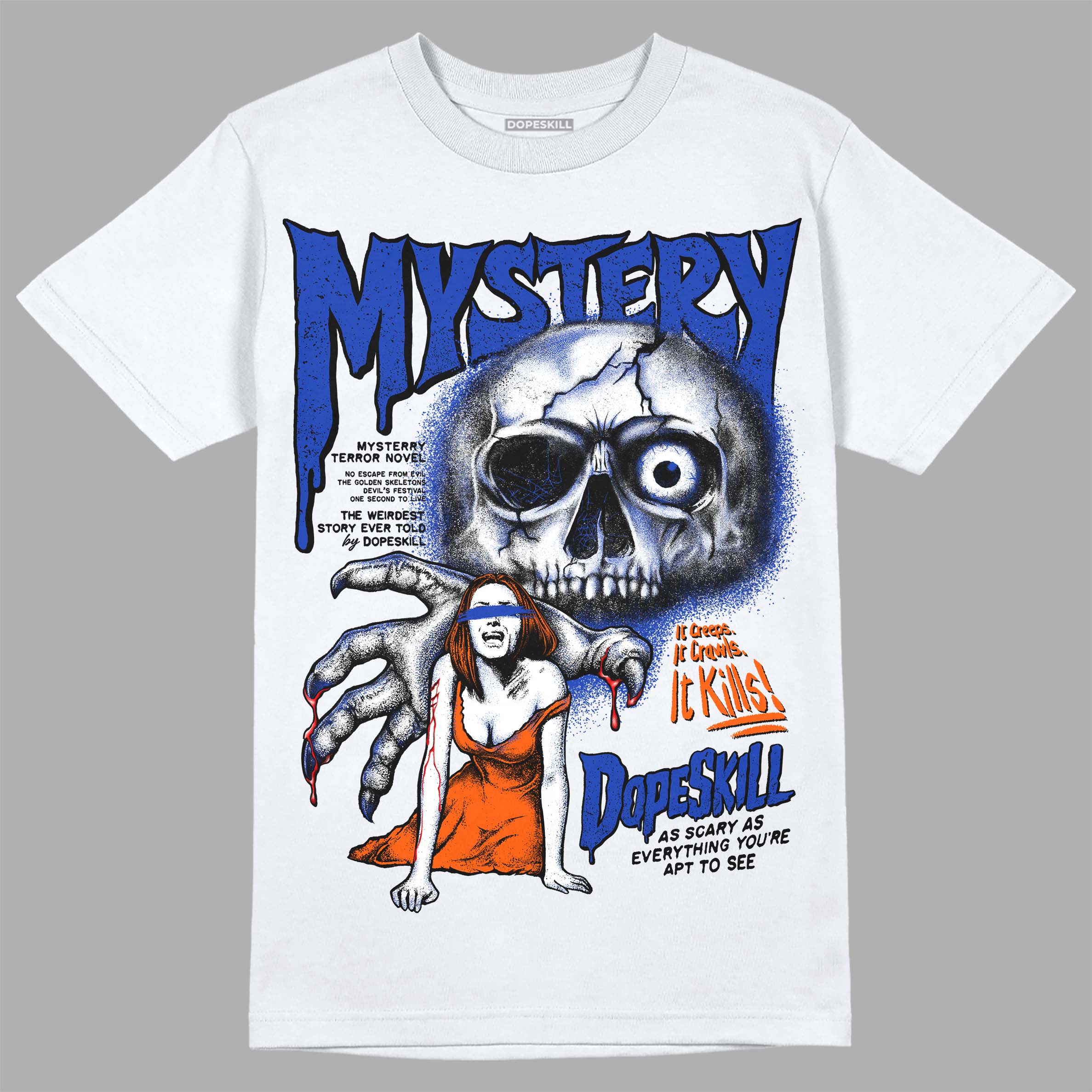 Dunk Futura Orange Blaze superstreetwear T-Shirt Mystery Ghostly Grasp Graphic