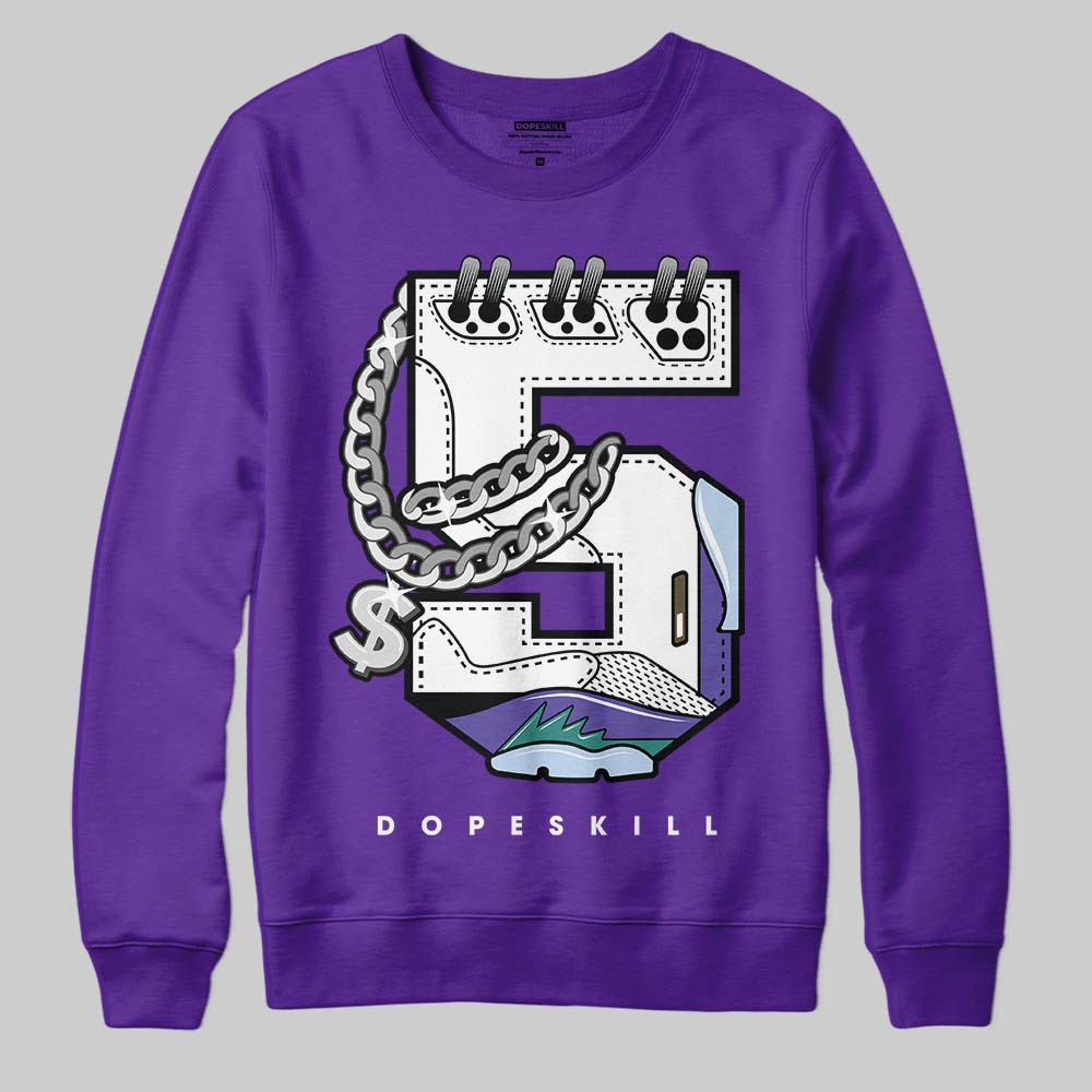 Grape 5s superstreetwear Sweatshirt No.5 Graphic