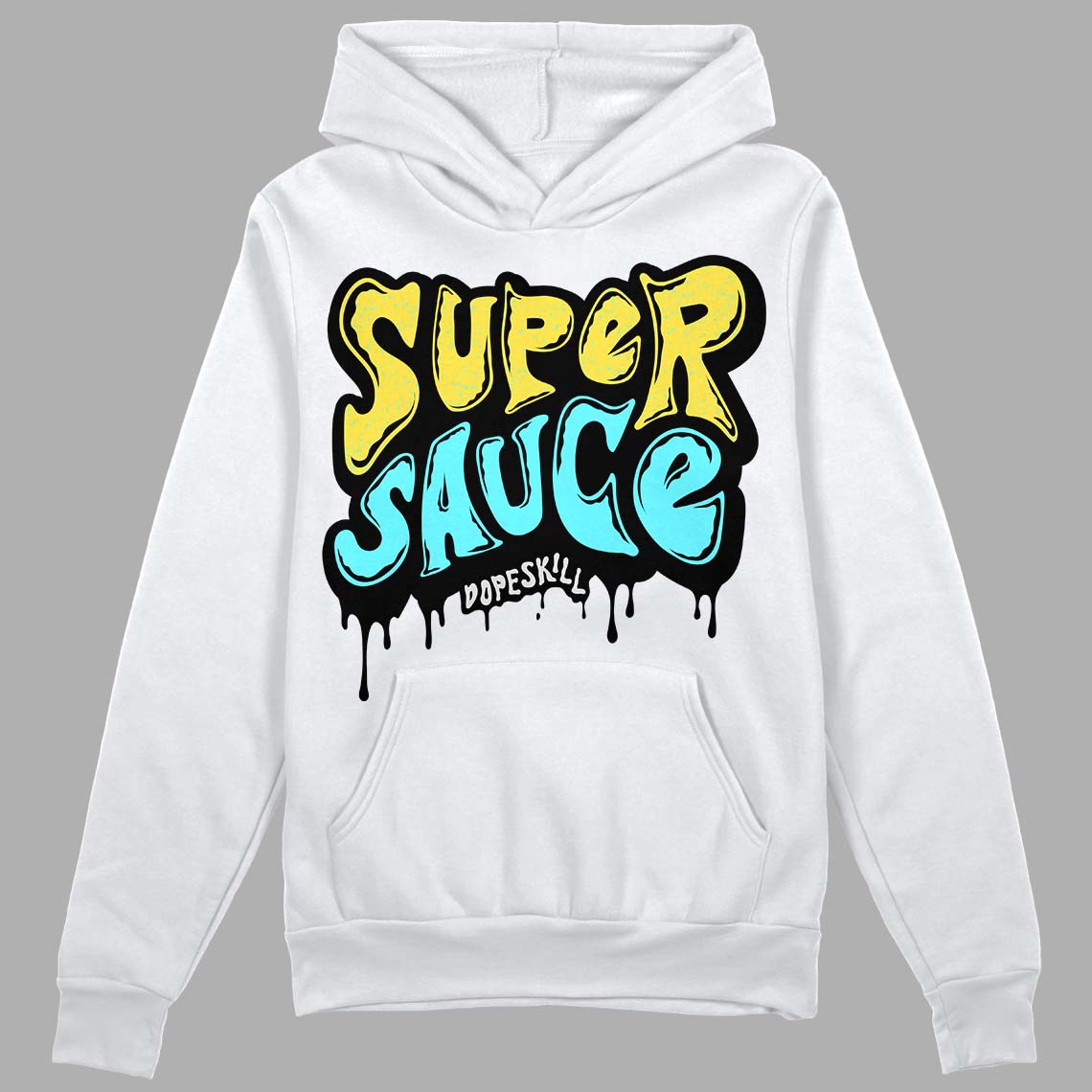 Aqua 5s superstreetwear Hoodie Sweatshirt Super Sauce Graphic