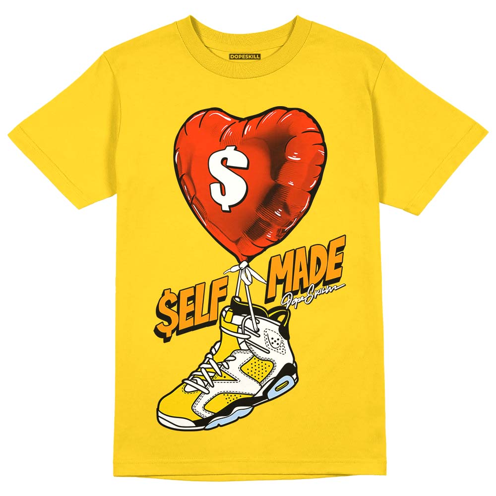 Yellow Ochre 6s superstreetwear Yellow T-shirt Self Made Graphic