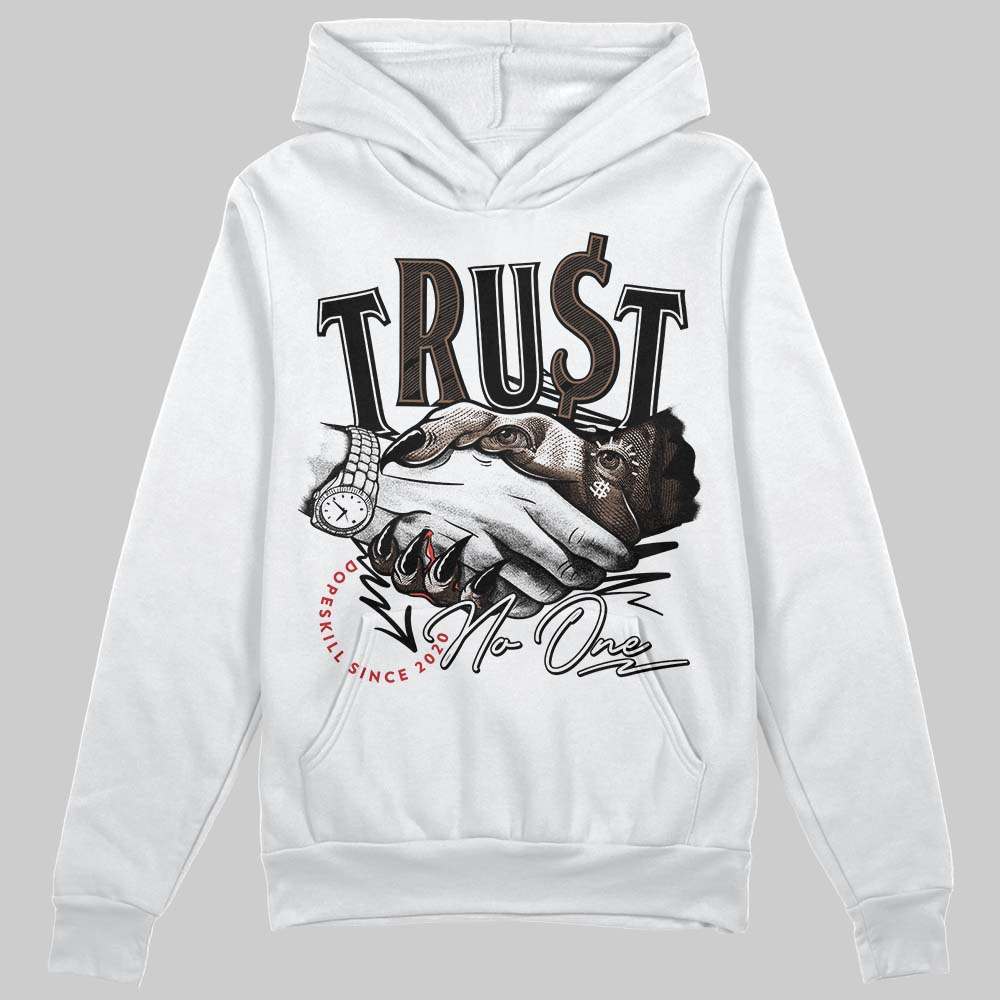 Olive 9s superstreetwear Hoodie Sweatshirt Trust No One Graphic