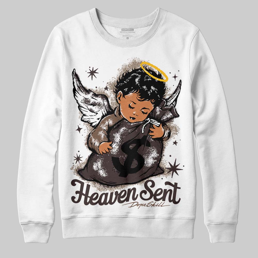 Baroque Brown 12s superstreetwear Sweatshirt Heaven Sent Graphic