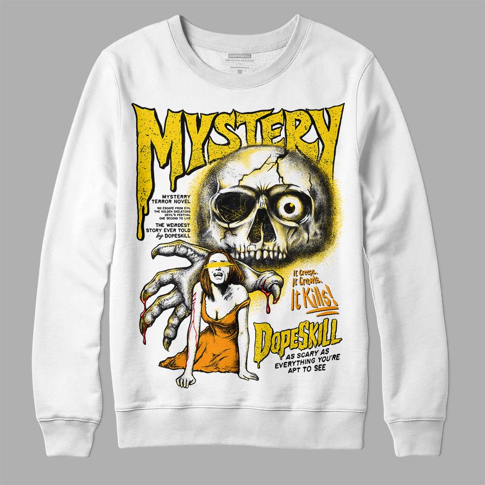 Yellow Ochre 6s superstreetwear Sweatshirt Mystery Ghostly Grasp Graphic
