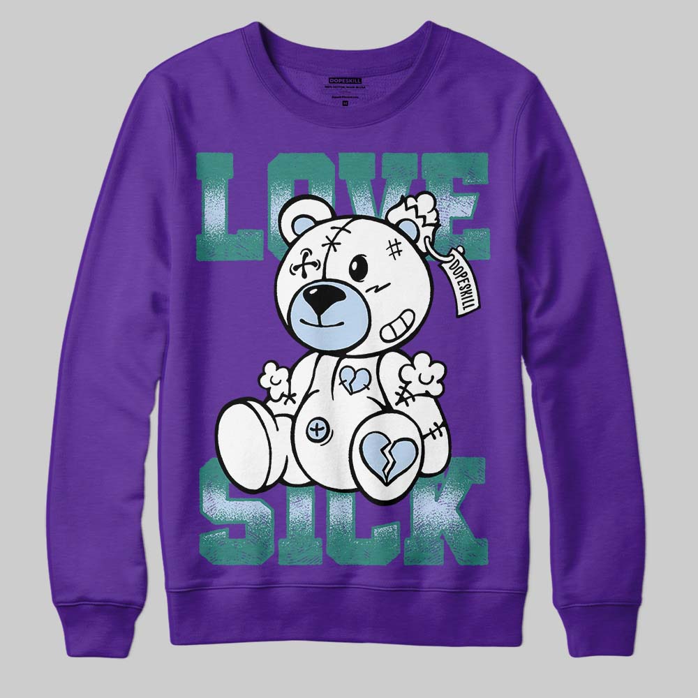 Grape 5s superstreetwear Sweatshirt Love Sick Graphic