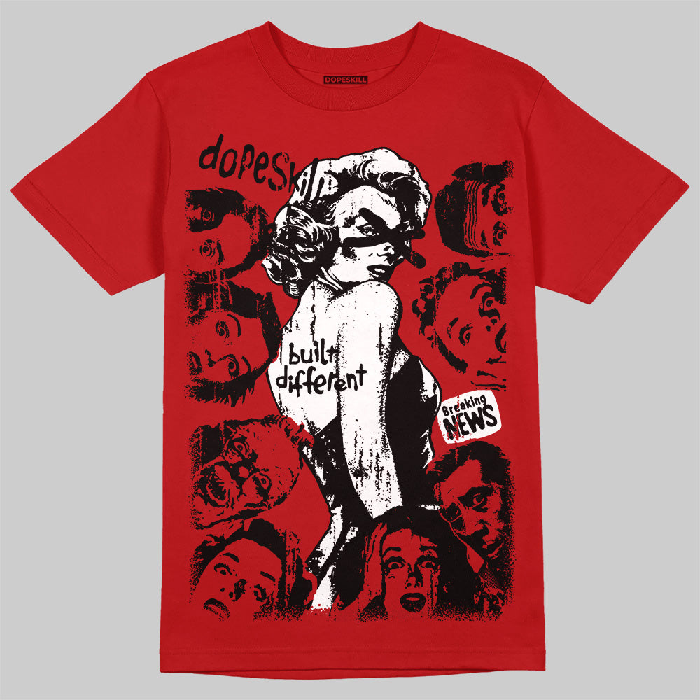 Cherry 11s superstreetwear T-Shirt Built Different Graphic