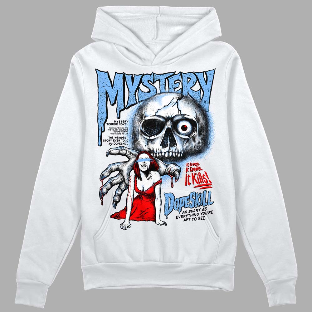 Powder Blue 9s superstreetwear Hoodie Sweatshirt Mystery Ghostly Grasp Graphic