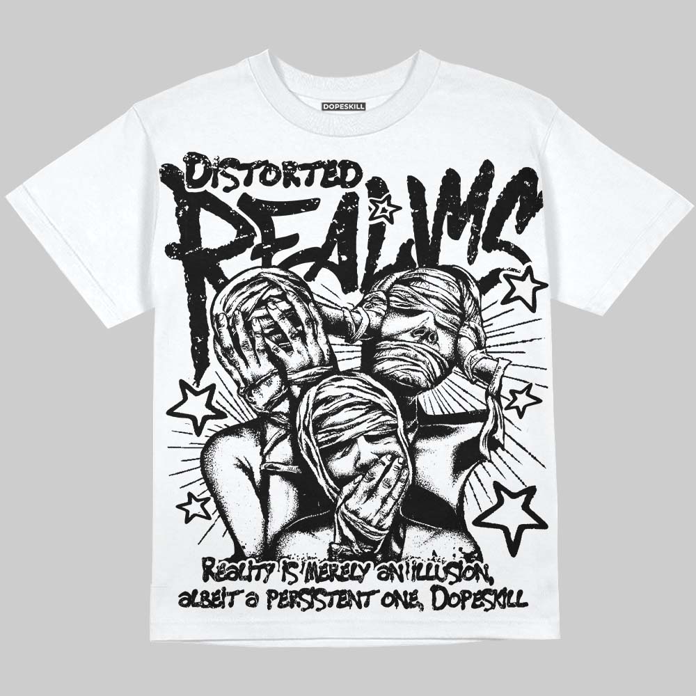 Dunk Panda White Black superstreetwear Oversize Print T-Shirt Distorted Realms Graphic