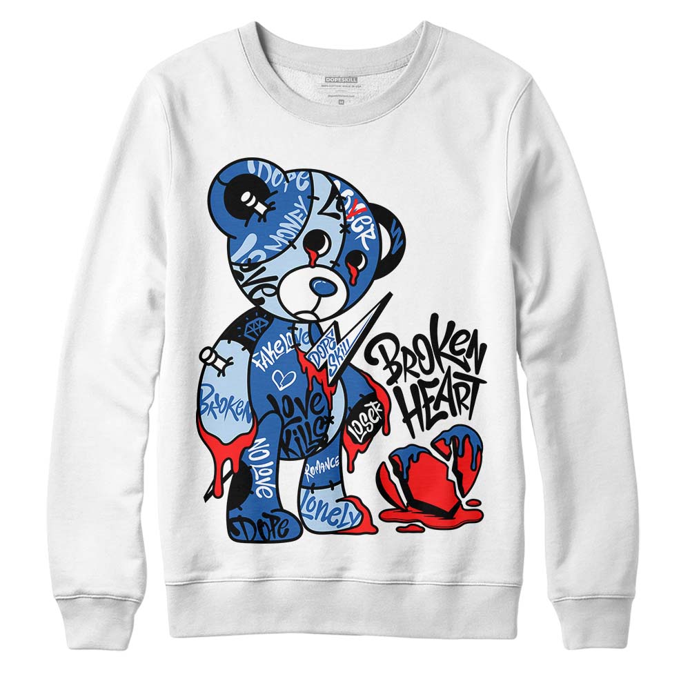 Space Jam 11s superstreetwear Sweatshirt Broken Heart Graphic