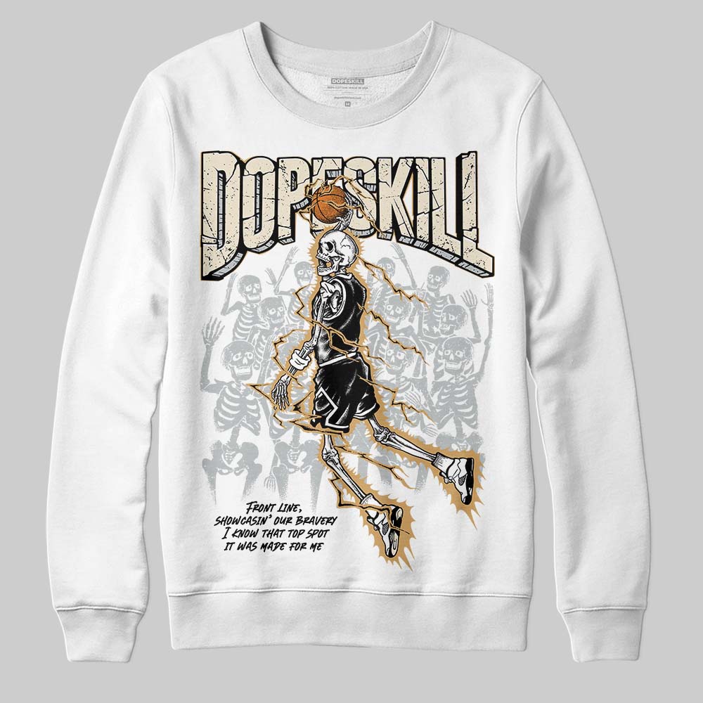 Reverse Metallic 5s superstreetwear Sweatshirt Thunder Dunk Graphic
